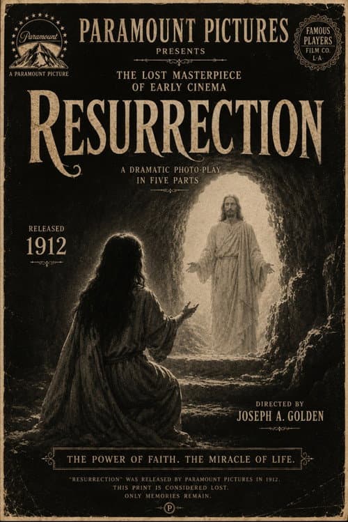 Resurrection (1912) poster