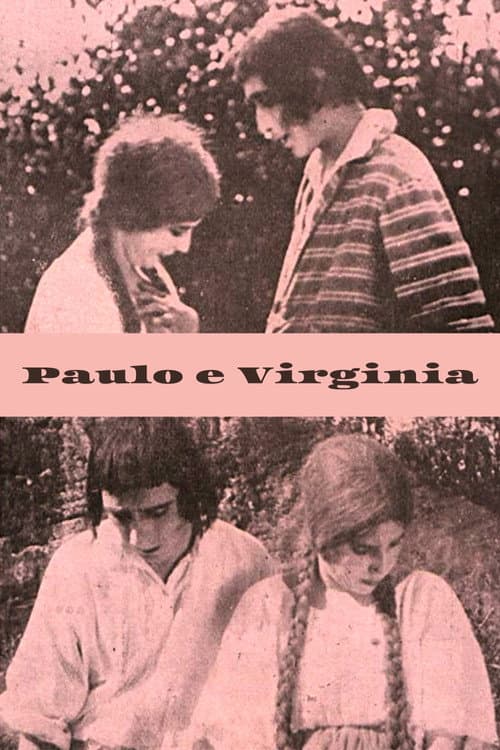 Paulo e Virginia (1924) poster