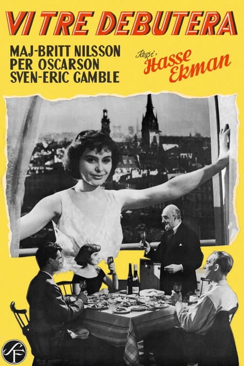 Vi tre debutera (1953) poster