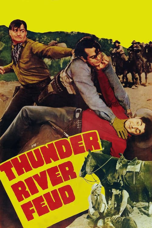 Thunder River Feud (1942) poster
