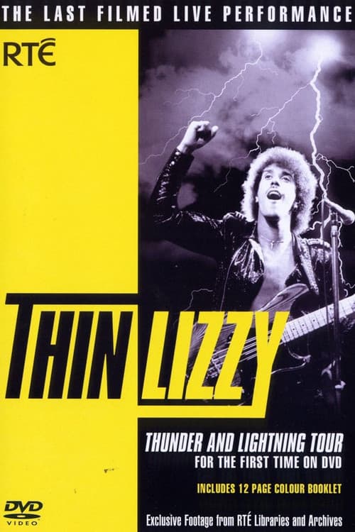 Thin Lizzy: Thunder and Lightning Tour (1983) poster