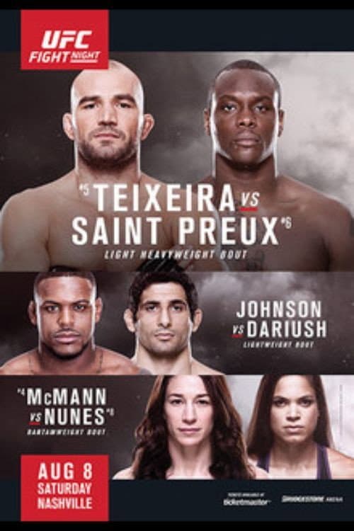 UFC Fight Night 73: Teixeira vs. Saint Preux (2015) poster