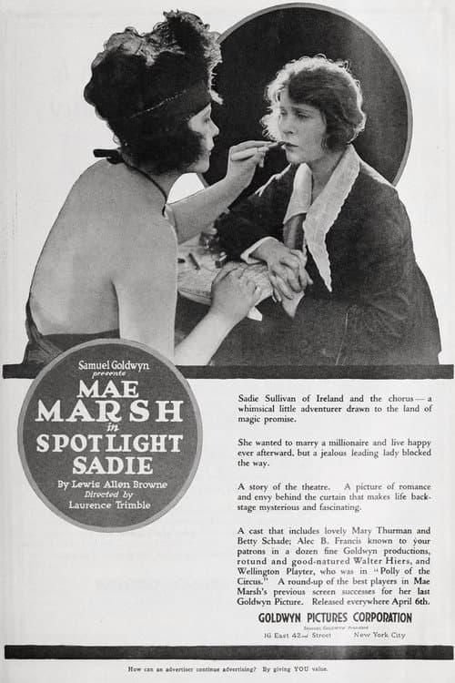 Spotlight Sadie (1919) poster