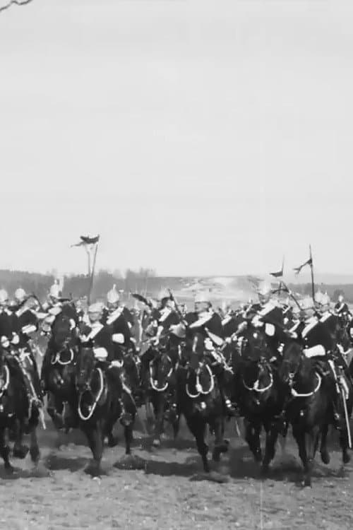 Charge of the Carabineers, Aldershot (1898) poster