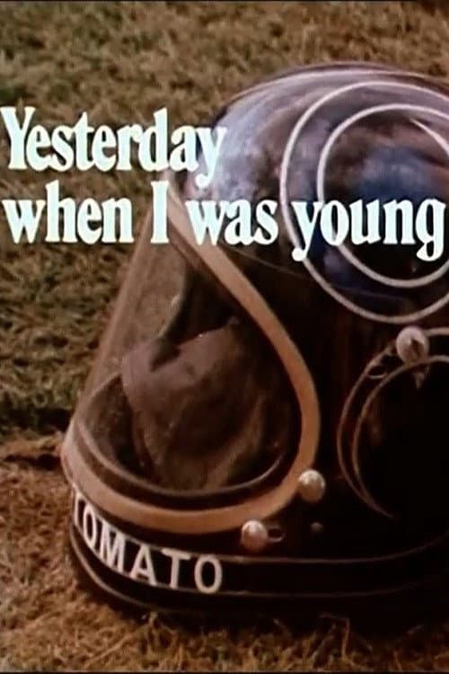 Yesterday when I was Young (1976) poster
