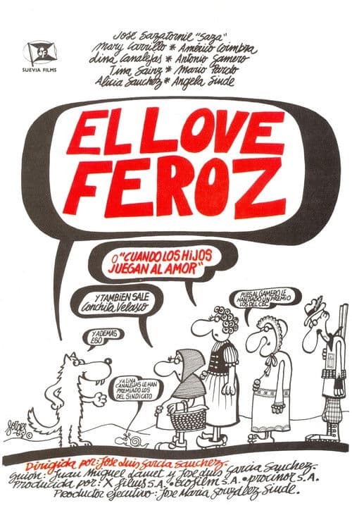 El Love feroz o Cuando los hijos juegan al amor (1975) poster