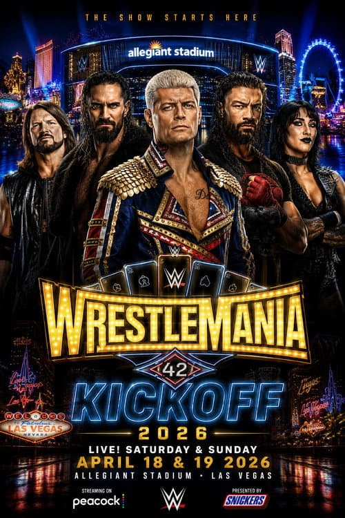 WrestleMania 42 Kickoff (2026) poster