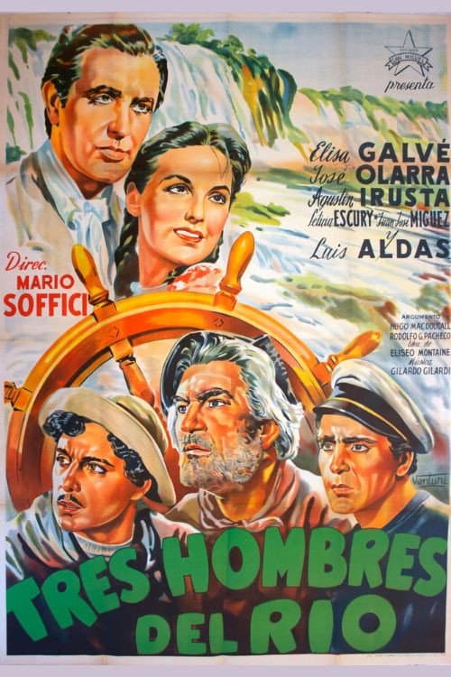 Tres hombres del río (1943) poster