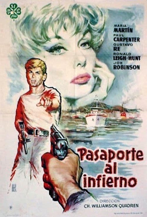 Pasaporte al infierno (1956) poster