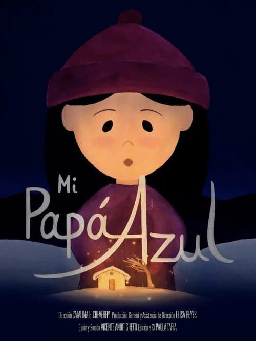 Mi papá azul (2021) poster