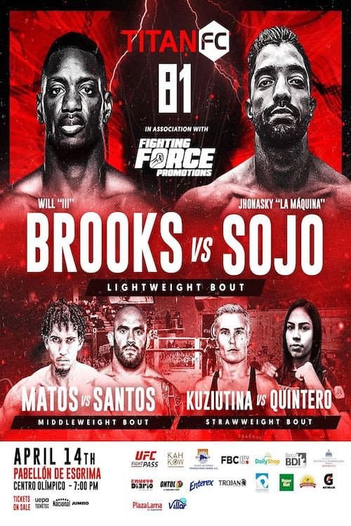 Titan FC 81 (2023) poster