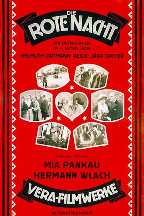 Die rote Nacht (1921) poster