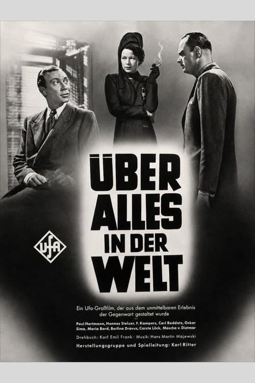 Über alles in der Welt (1941) poster