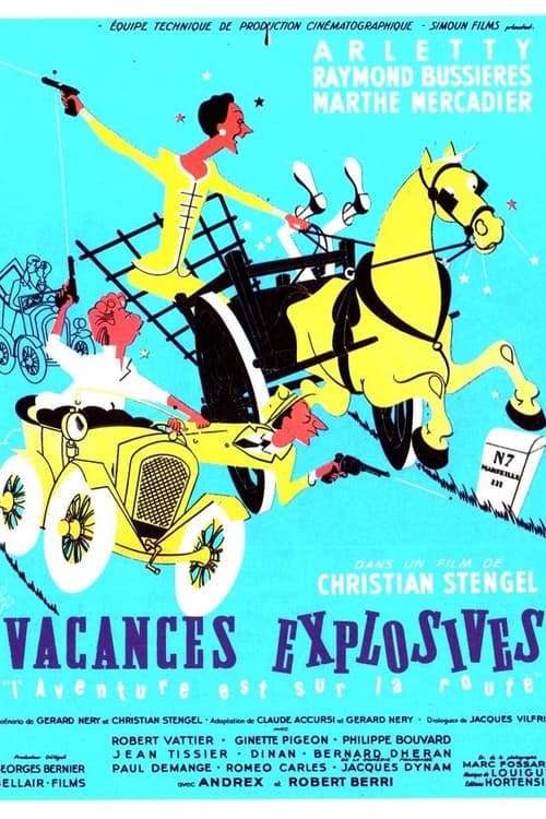Vacances explosives (1957) poster