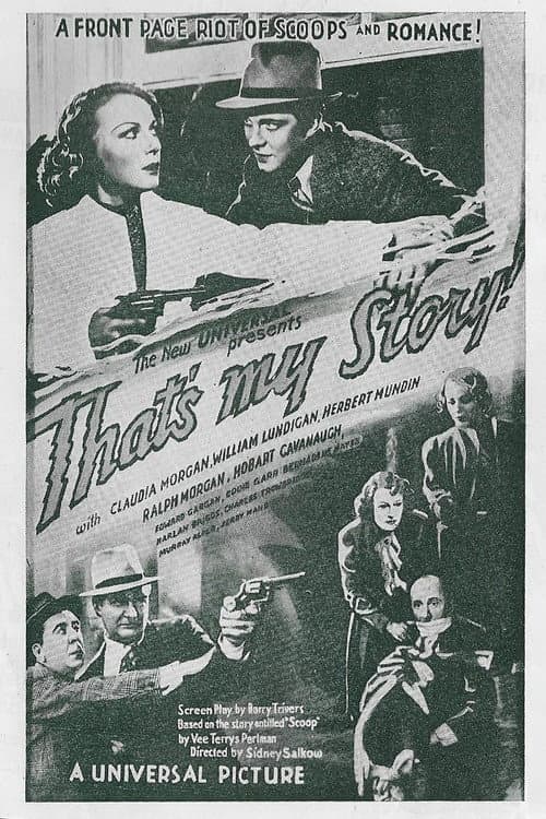 That’s My Story (1937) poster