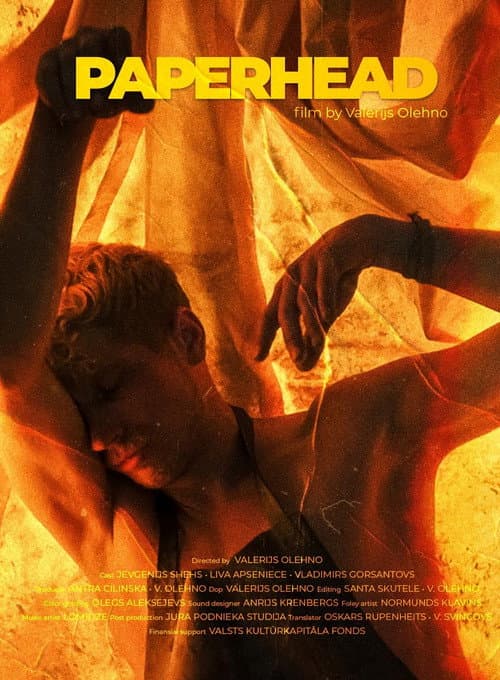 Papīra galva (2022) poster
