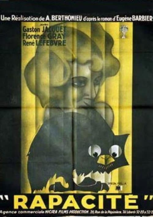 Rapacité (1930) poster