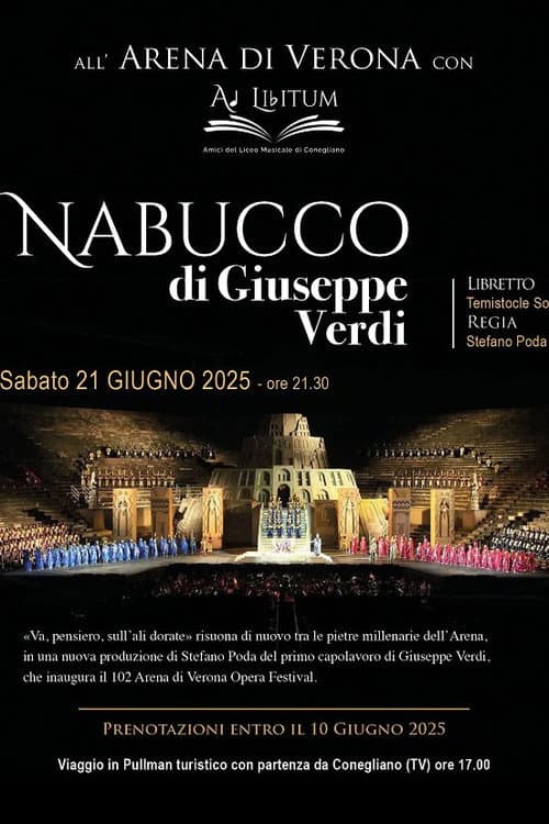 Giuseppe Verdi: Nabucco - Arena di Verona 2025 (2025) poster