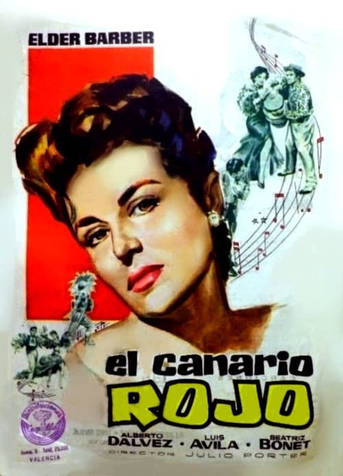 Canario rojo (1955) poster