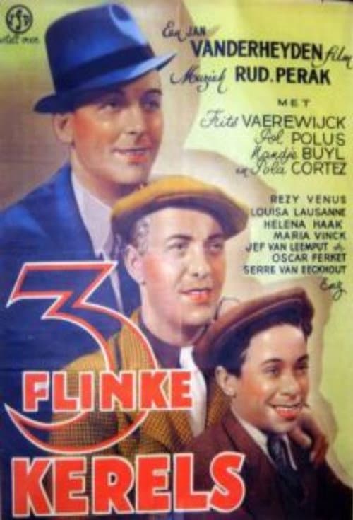 Drie flinke kerels (1938) poster