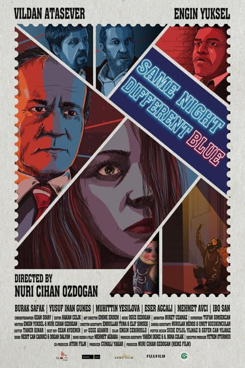 Aynı Gecenin Laciverti (2021) poster