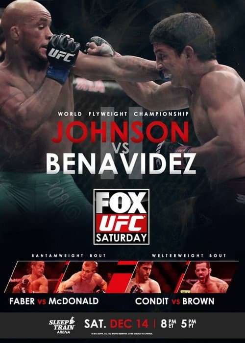 UFC on Fox 9: Johnson vs. Benavidez 2 (2013) poster