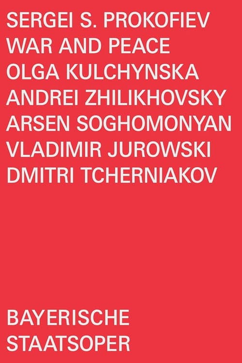 Sergej Prokofjew: Krieg und Frieden (2023) poster