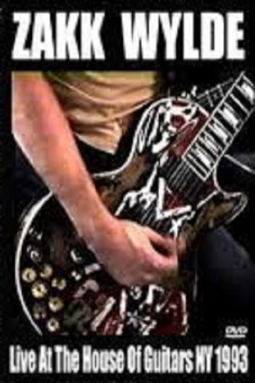 Zakk Wylde: House of Guitars 1993 (1993) poster