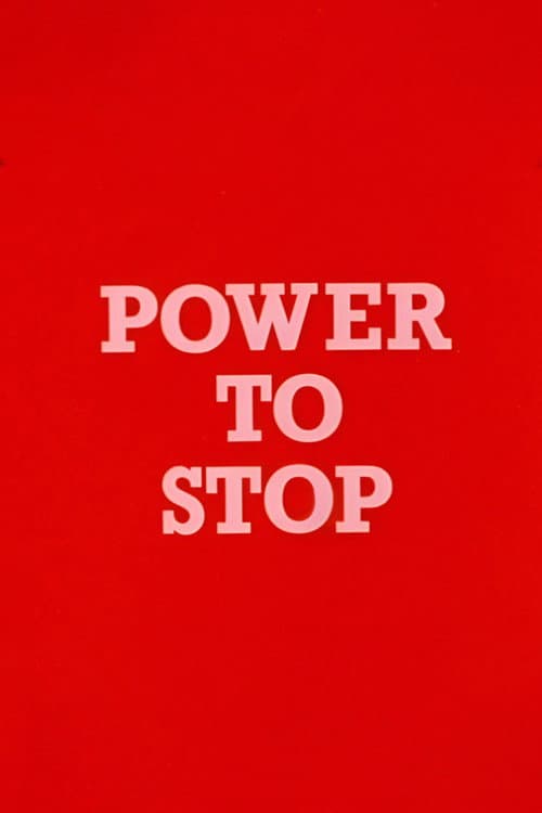 Power to Stop (1979) poster