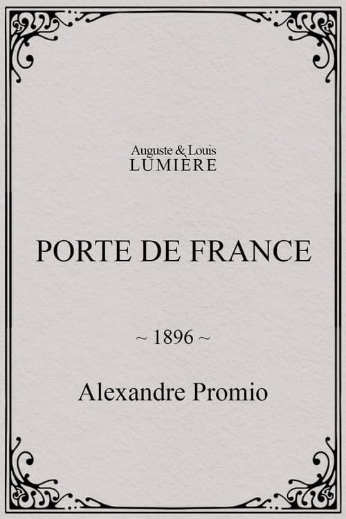 Porte de France (1896) poster