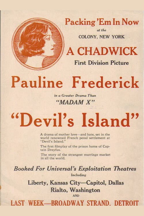 Devil's Island (1926) poster
