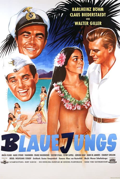 Blaue Jungs (1957) poster