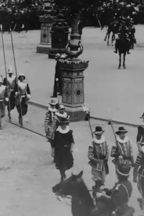 Review of the Royal Netherland Guards in the Costumes of the Middle Ages (Coronation of Wilhelmina Guard of Honor) (1898) poster