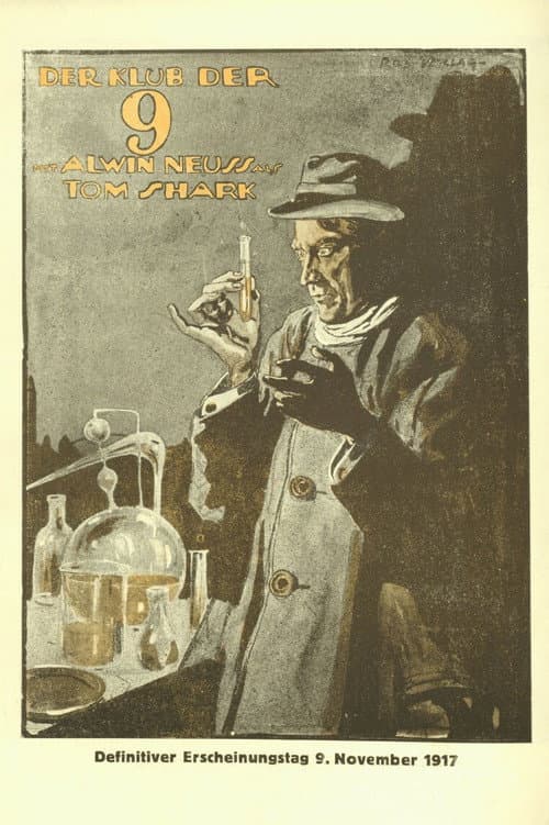 Der Klub der Neun (1917) poster
