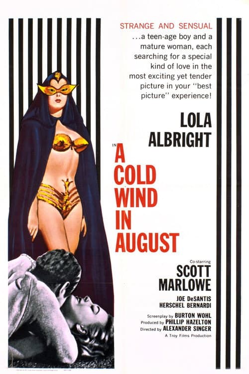 A Cold Wind in August (1961) poster