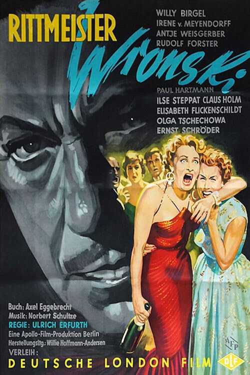 Rittmeister Wronski (1954) poster