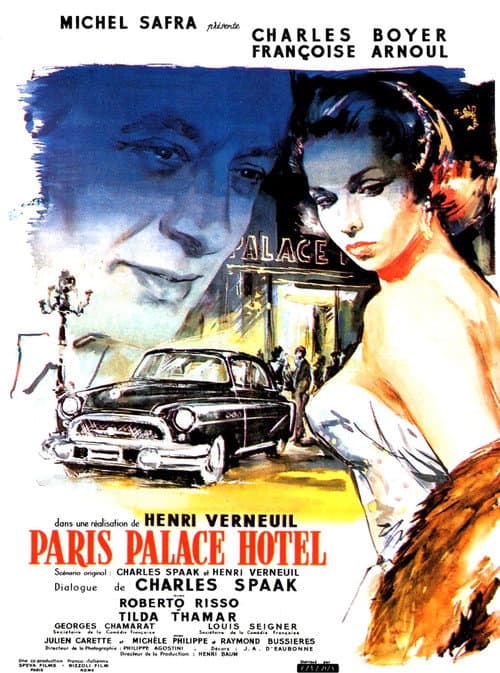 Paris, Palace Hôtel (1956) poster
