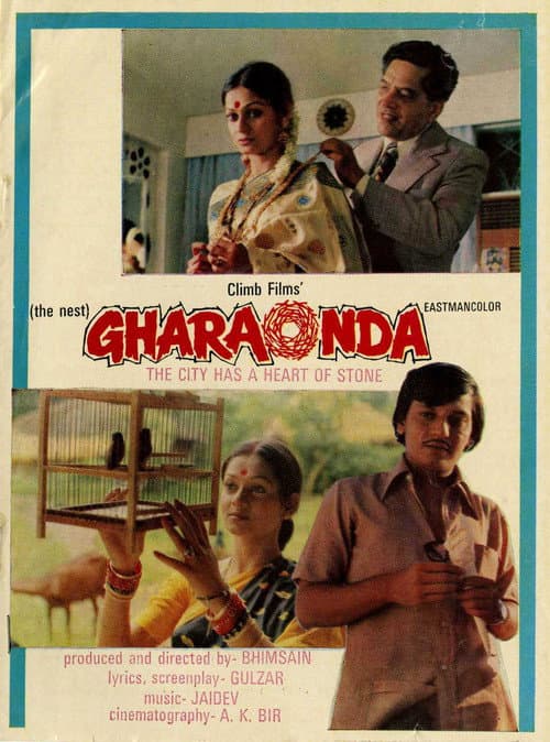Gharaonda (1977) poster