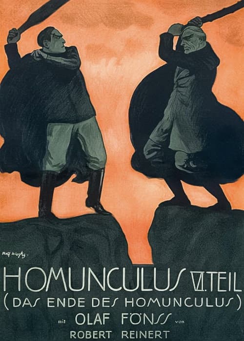 Homunculus, 6. Teil: Das Ende des Homunculus (1918) poster