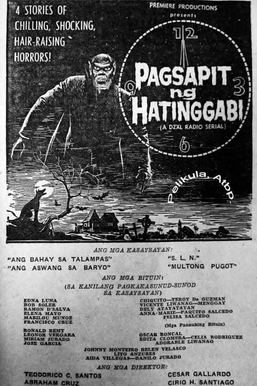 Pagsapit ng Hatinggabi (1960) poster