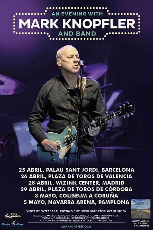 Mark Knopfler - Live in Valencia 2019 (2019) poster