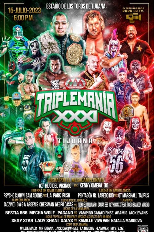 AAA Triplemania XXXI: Tijuana (2023) poster