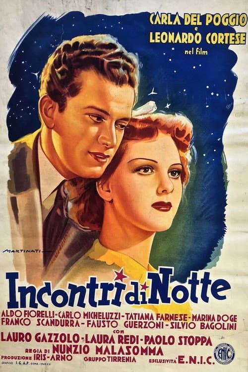 Incontri di notte (1943) poster