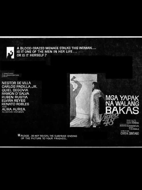 Mga yapak na walang bakas (1961) poster