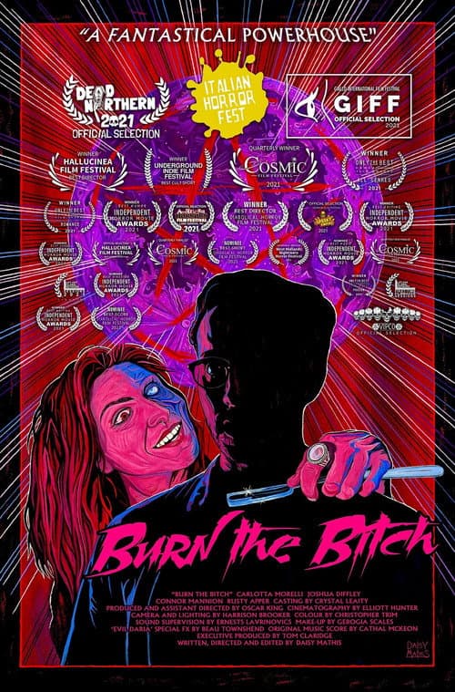 Burn the Bitch (2021) poster