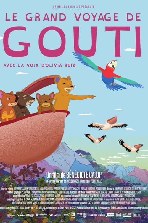 Le Grand voyage de Gouti (2024) poster