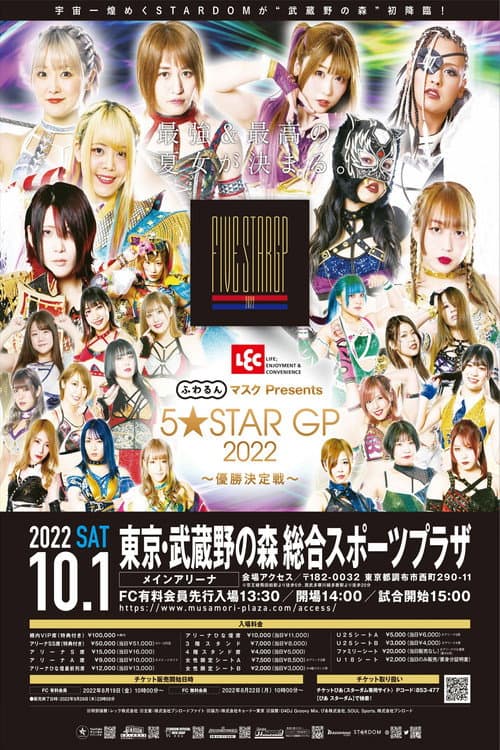 LEC ふわるんマスク Presents 5★STAR GP 2022~優勝決定戦~ (2022) poster