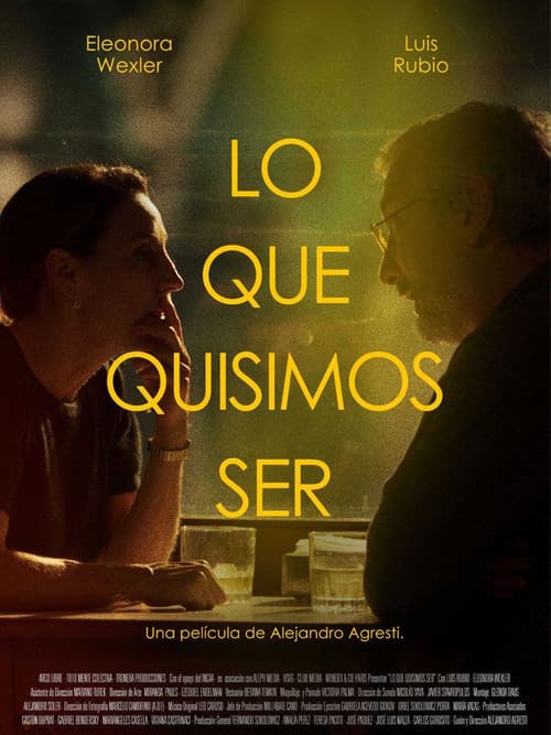 Lo que quisimos ser (2024) poster