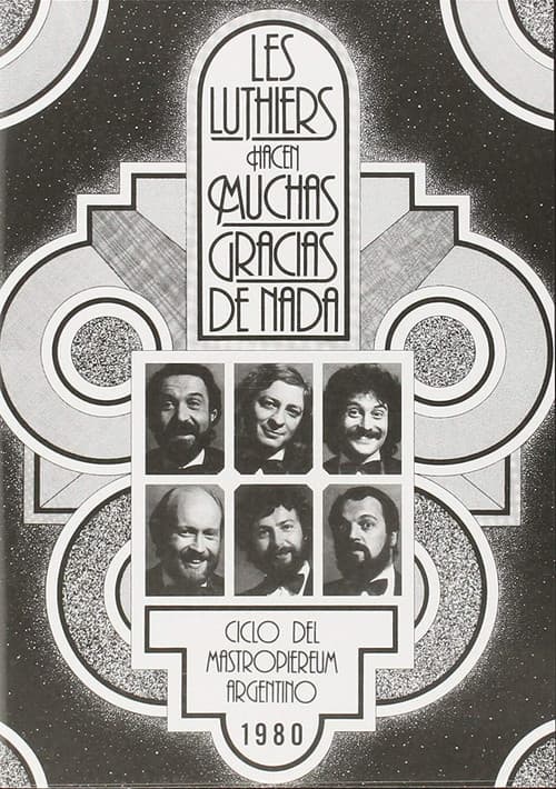 Hacen muchas gracias de nada (1980) poster