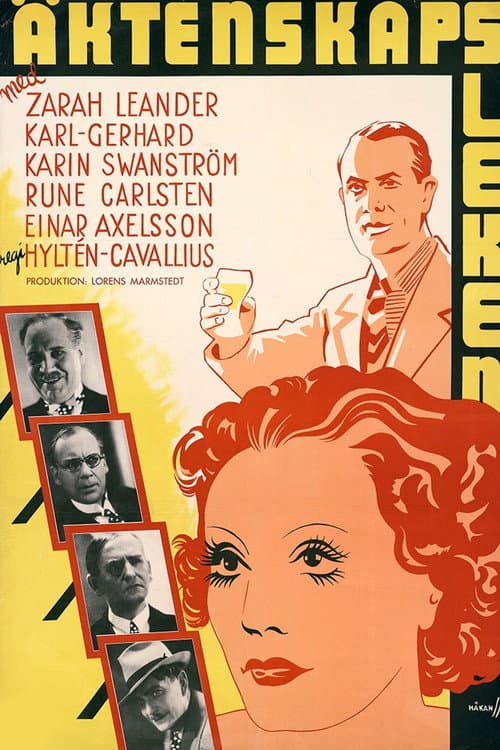 Äktenskapsleken (1935) poster